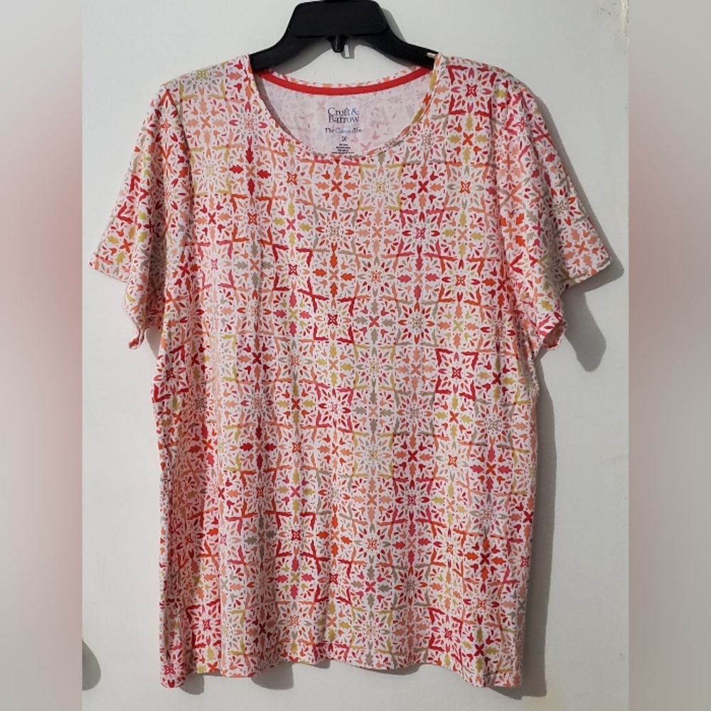 Croft & Barrow Colorful Women's Top. Excellent Condition